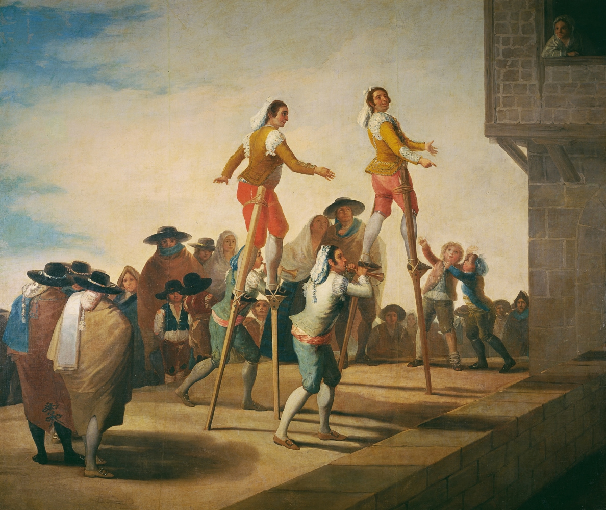 Francisco Goya. Stilts