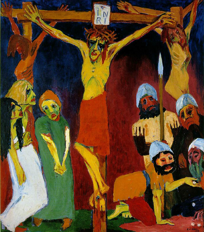 Emil Nolde. The Crucifixion of Christ