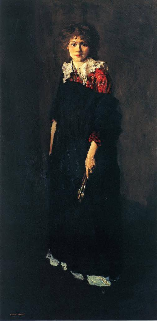 Robert Henry "Student Artist (Miss Josephine Nivison)" Robert Henry "Student Artist (Miss Josephine Nivison)"