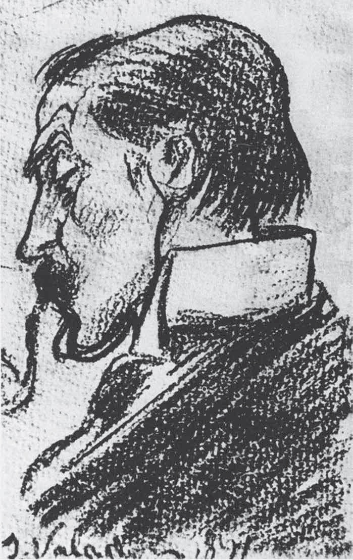 Suzanne Valadon. Miguel Utrillo with a pipe. 1891 Suzanne Valadon. Miguel Utrillo with a pipe. 1891