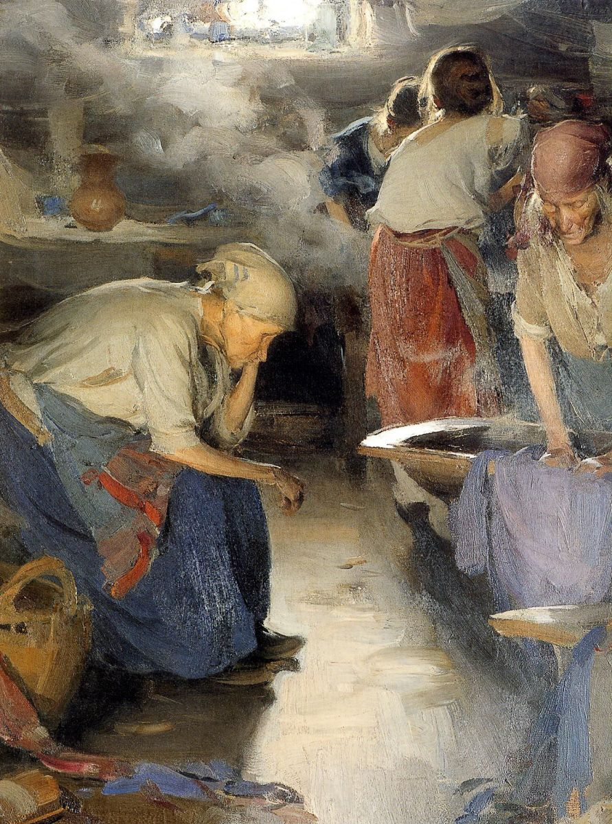 Laundress
Abram E. Arkhipov
1890-е, 91.7×71.6 cm Laundress
Abram E. Arkhipov
1890-е, 91.7×71.6 cm