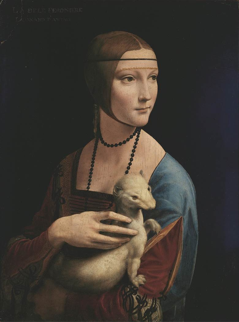 Lady with an Ermine, 1489−1490 Lady with an Ermine, 1489−1490