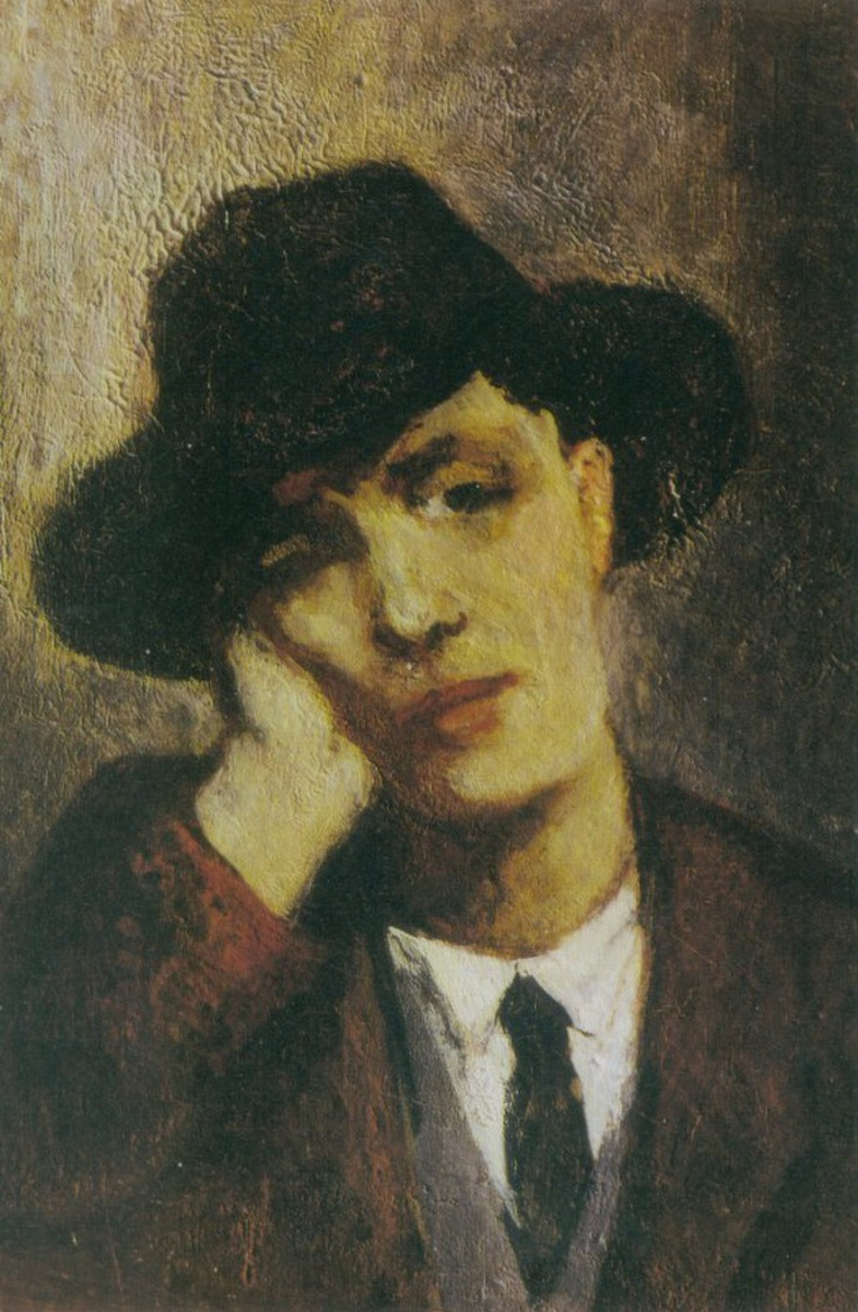 Jeanne Hébuterne. Portrait of Modigliani, 1919 Jeanne Hébuterne. Portrait of Modigliani, 1919