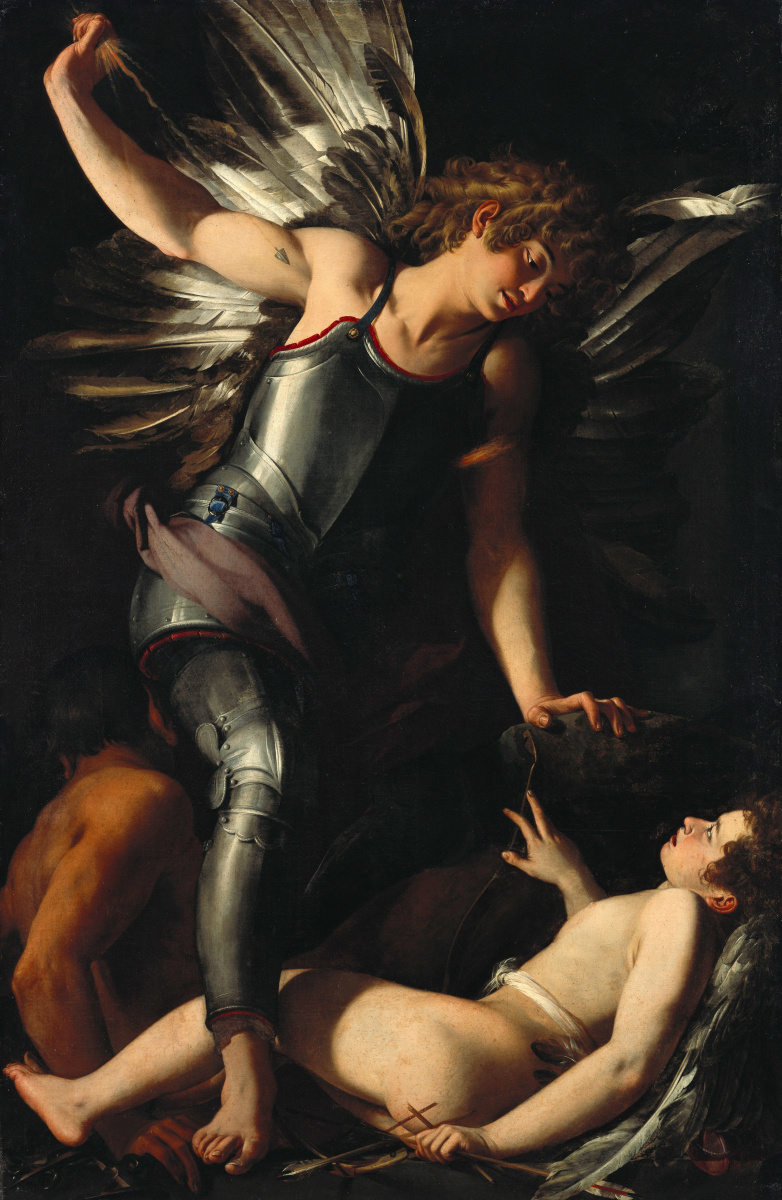 Giovanni Baglione. Sacred Love and Profane Love, 1602 Giovanni Baglione. Sacred Love and Profane Love, 1602