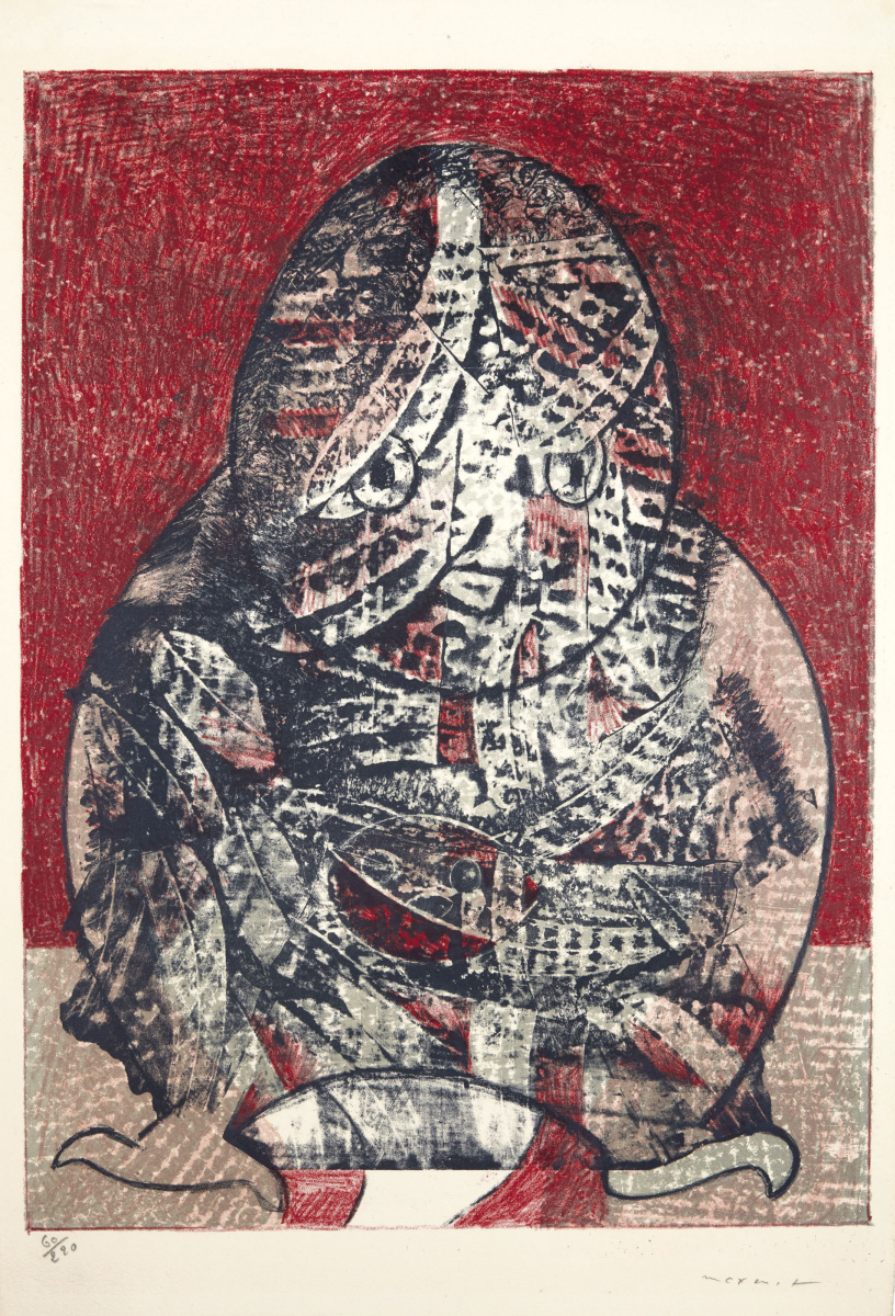 Макс Эрнст. «Филин», 1955. Литография. 60-й экземпляр из тиража в 220 экземпляров. Продана на аукцио Макс Эрнст. «Филин», 1955. Литография. 60-й экземпляр из тиража в 220 экземпляров. Продана на аукцио