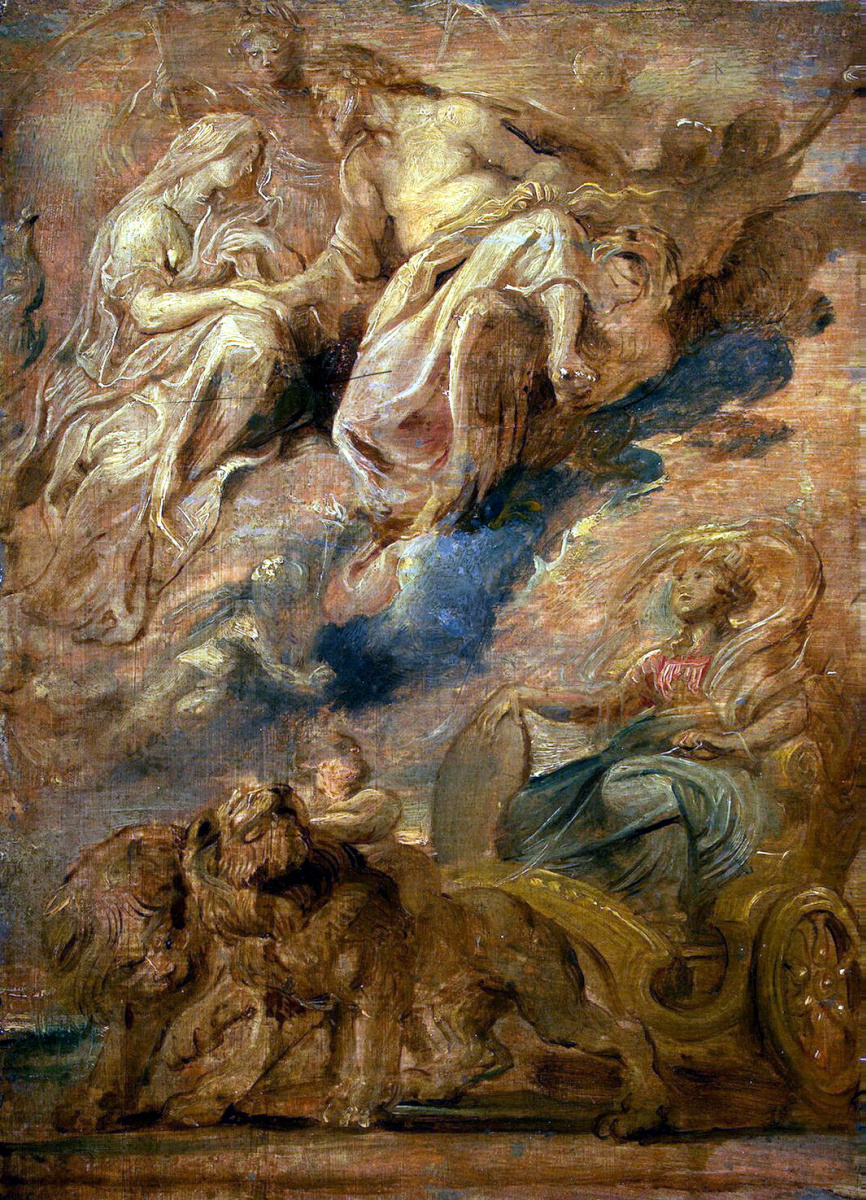 Peter Paul Rubens. Arrival in Lyon