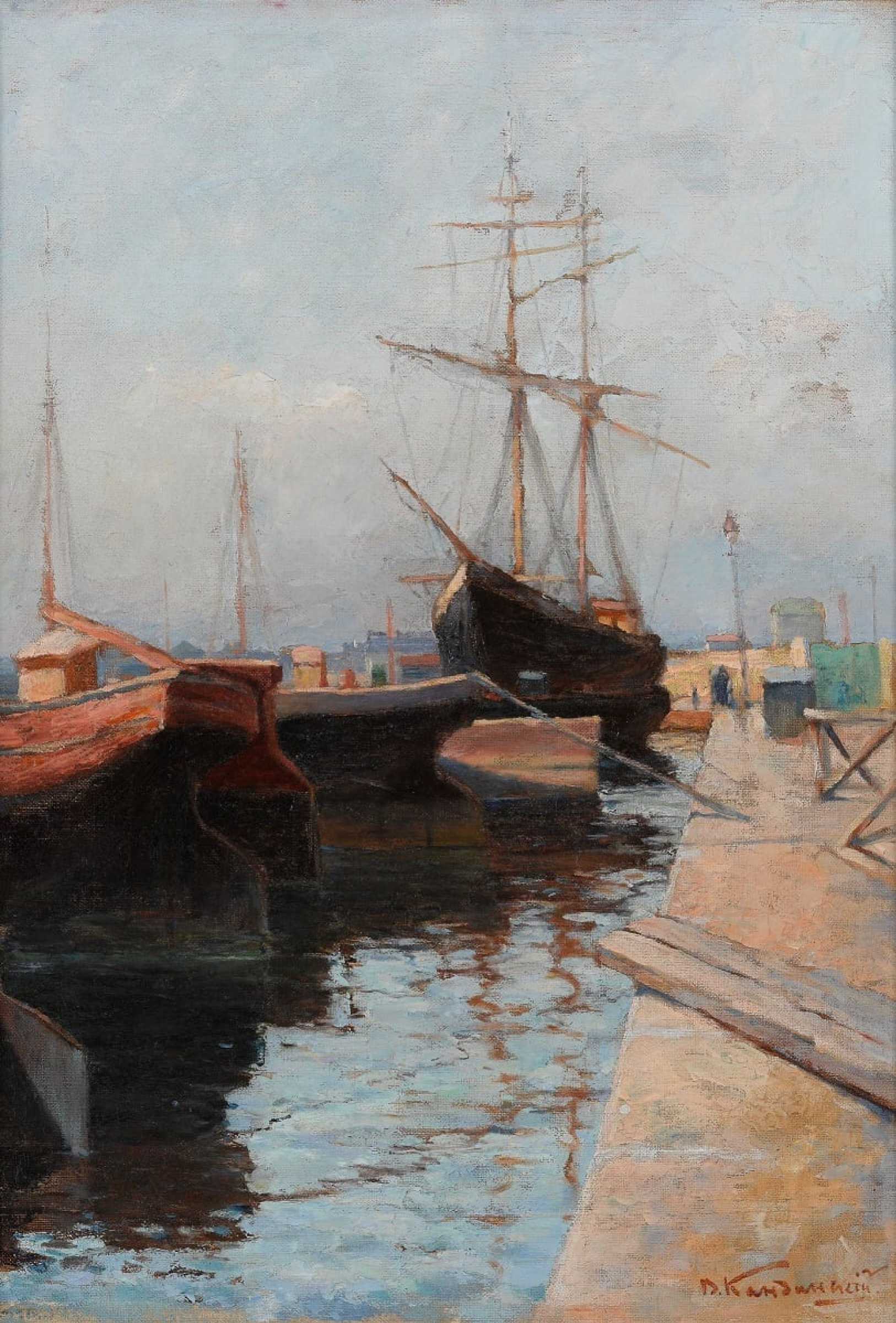 Odessa. Port, 1898, 45×65 cm by Wassily Kandinsky: History, Analysis &  Facts | Arthive