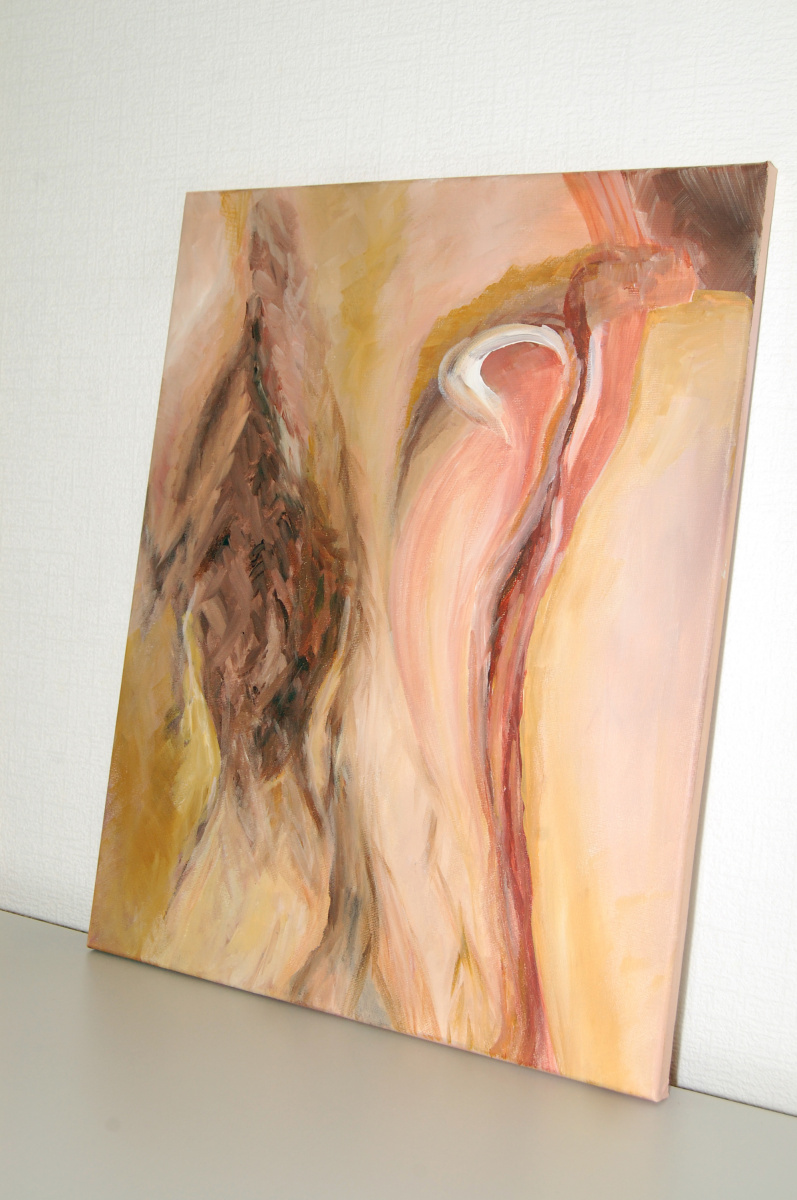 Tree. Interior acrylic painting