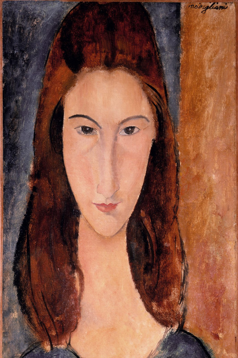 Amedeo Modigliani. Portrait Of Jeanne Hebuterne