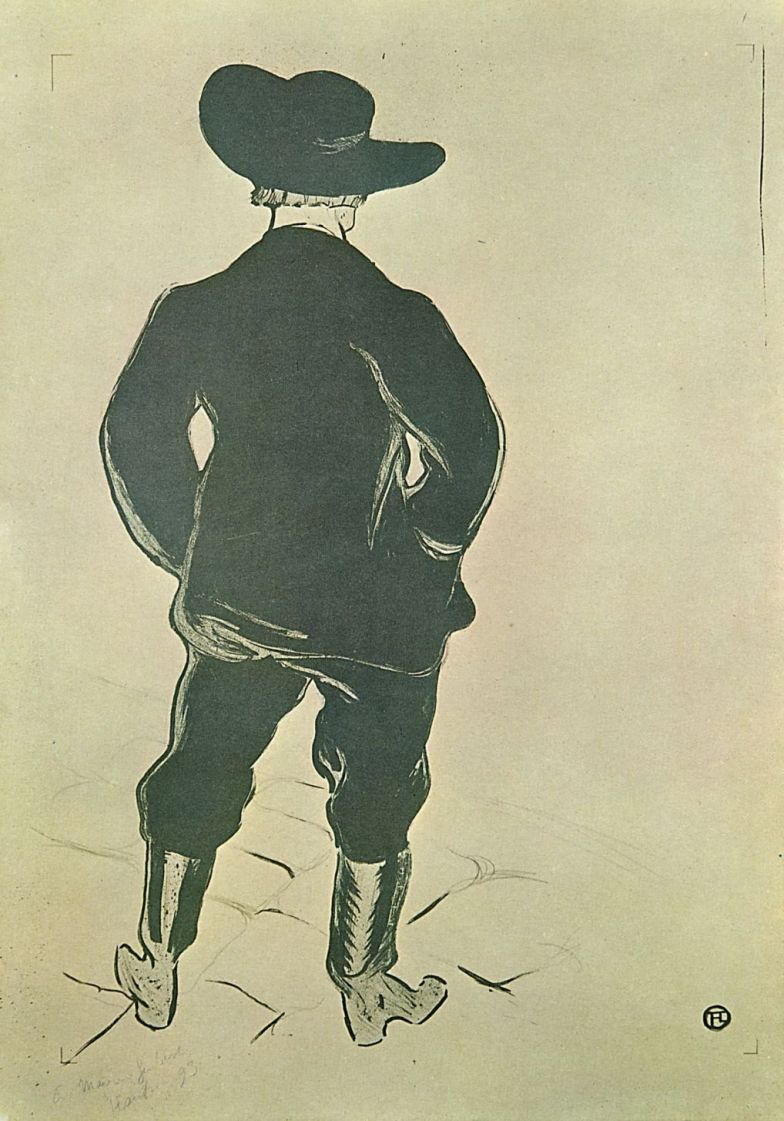 Henri de Toulouse-Lautrec. The he in Mirliton