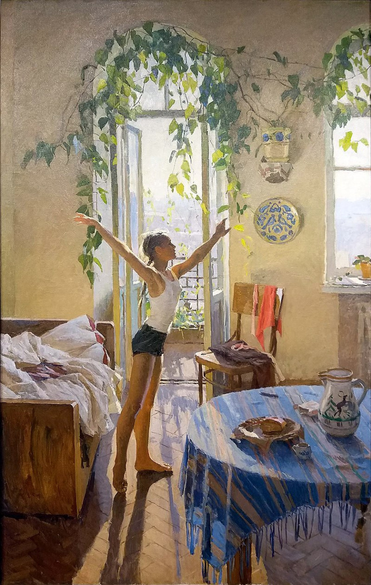 Tetyana Yablonska. Morning