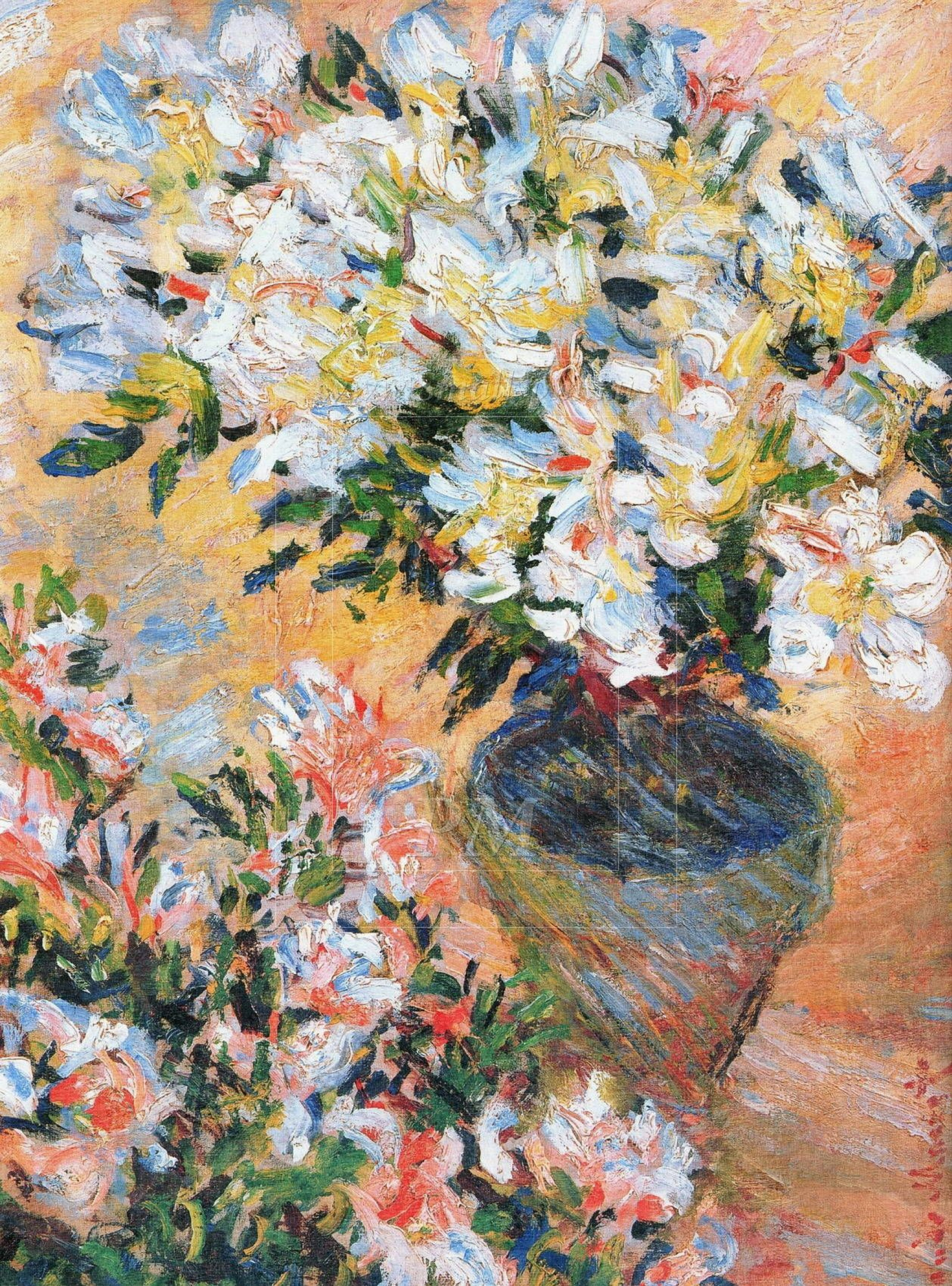 Buy a digital copy: Claude Monet - Azaleas blancas en una olla | Arthive