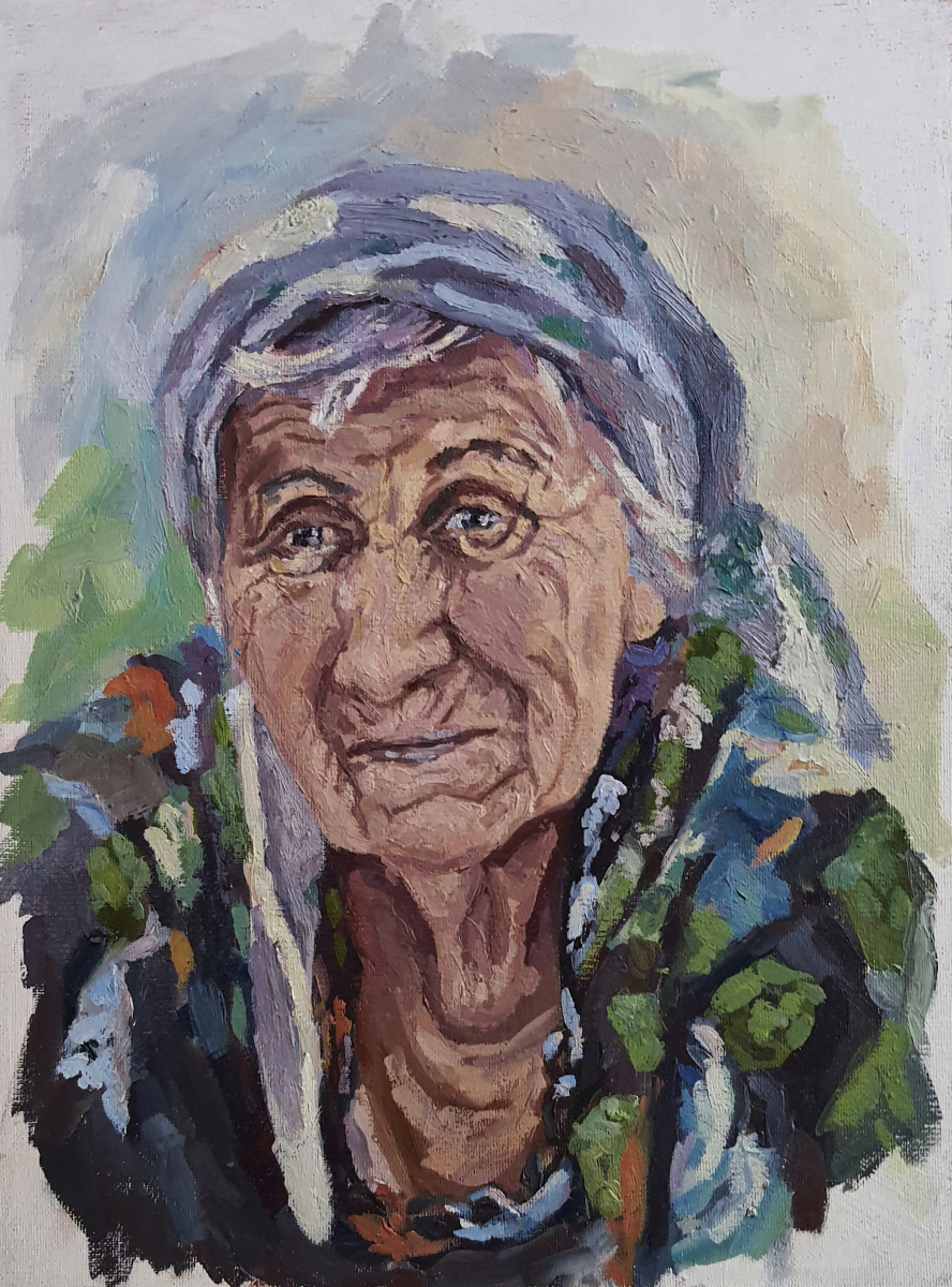 Victoria Yalaltdinova. Portrait of Grandma