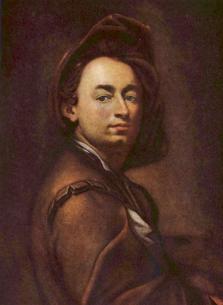Peter Johann Brandl. Self-portrait