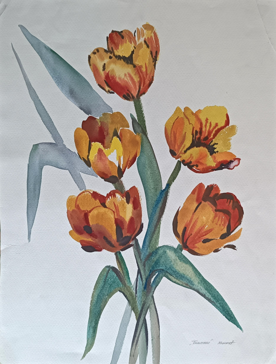 Irina Vladimirovna Mironets. Tulips