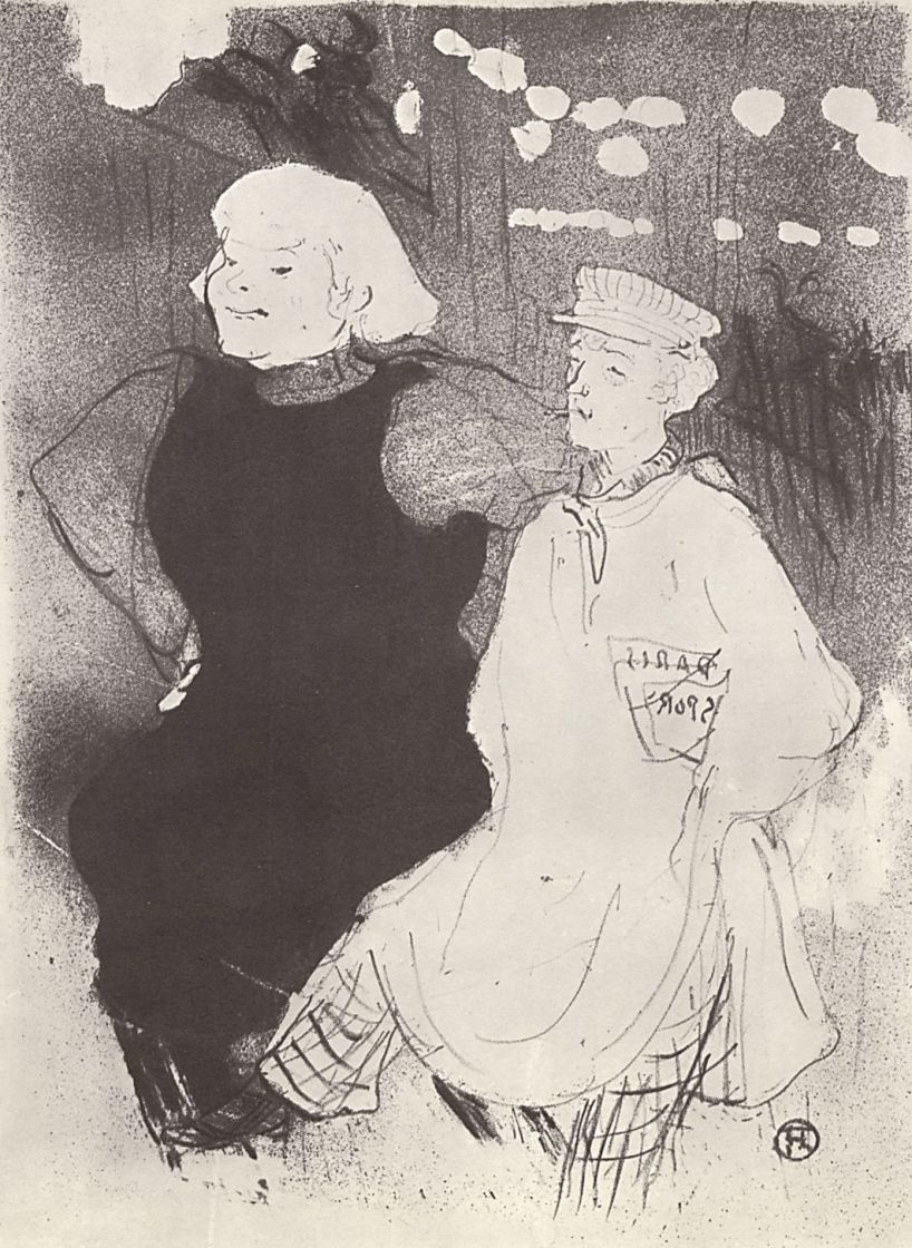 Анри де Тулуз-Лотрек в Мулен Руж (1892