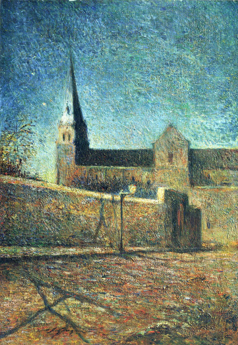 Paul Gauguin. The Church Of Vaugirard