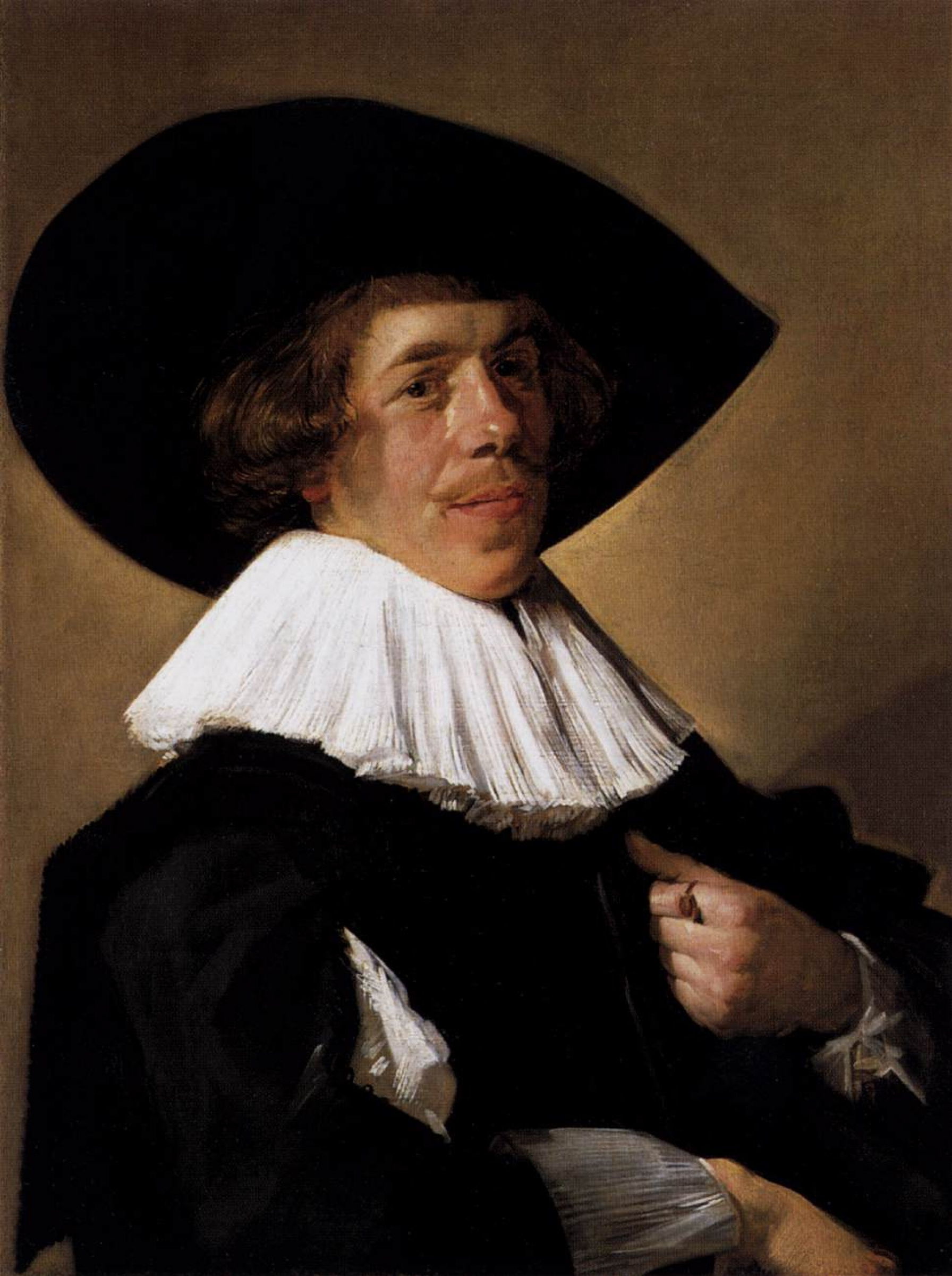 Propuesta alternativa Compadecerse pollo Frans Hals Retrato de un hombre, 1633, 58×75 cm: Descripción de la obra |  Arthive