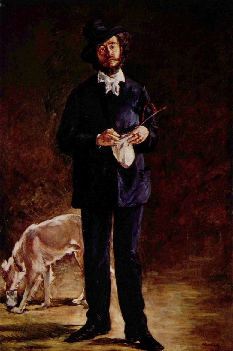 Edouard Manet. Portrait Of Gilbert-Marcel Of Debuten