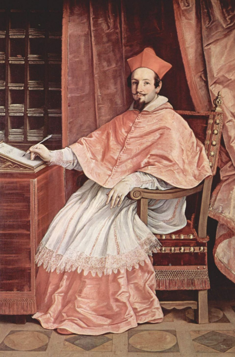 Guido Reni. Portrait of cardinal Bernardino Spada
