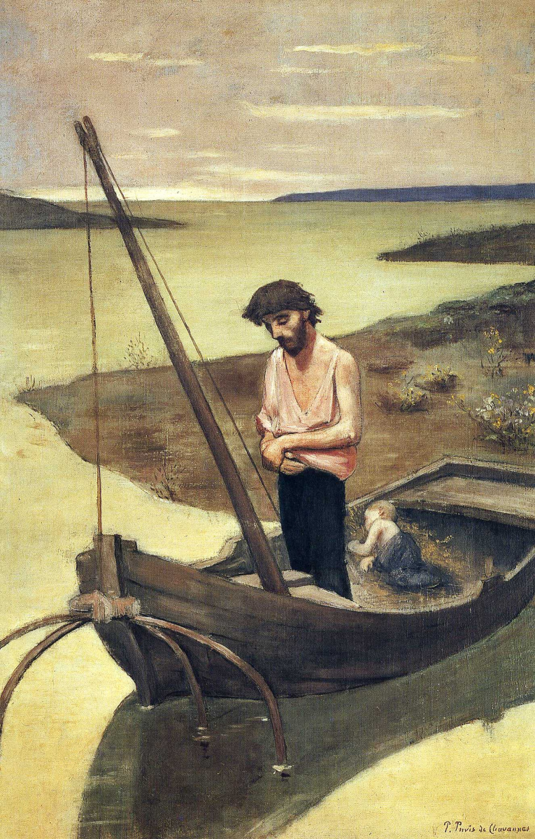 Pierre Cecil Puvi de Chavannes. Boat