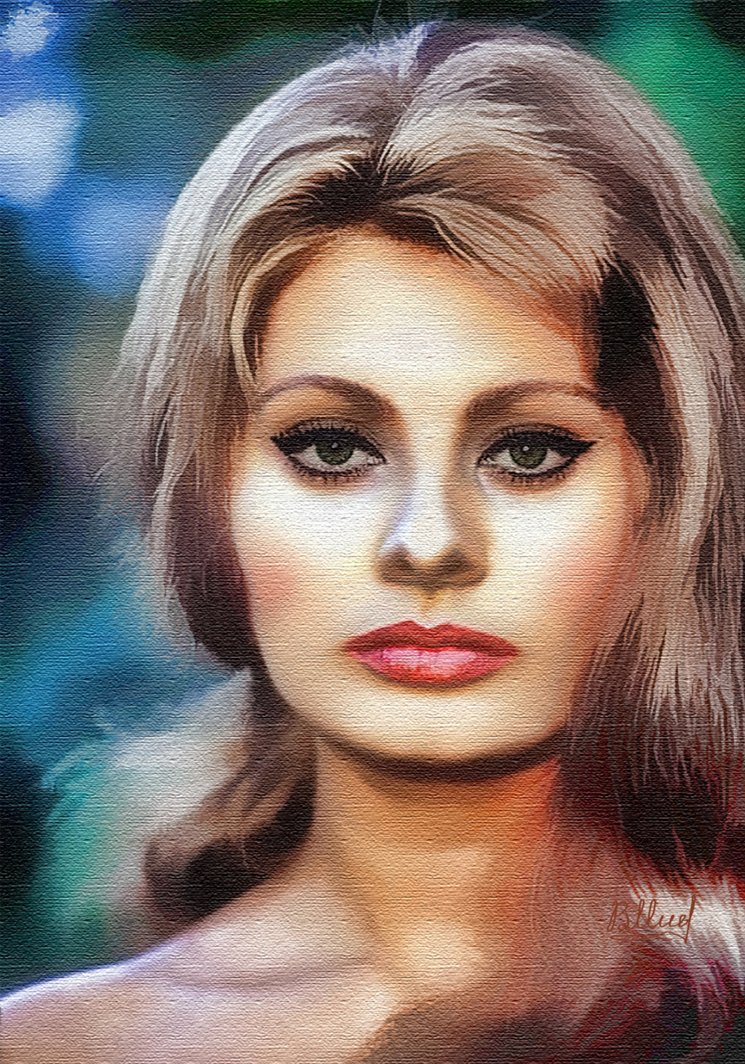 Vasiliy Mishchenko. Sophia Loren