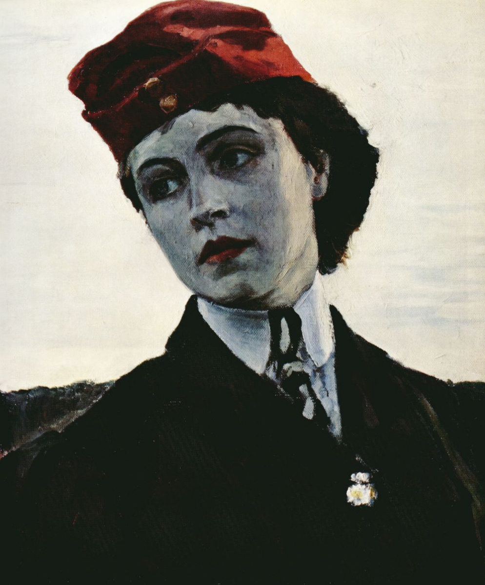 Нестеров портрет Нестеровой 1906