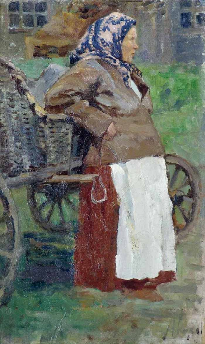 Mikhail Ivanovich Avilov. Perm woman. 1918