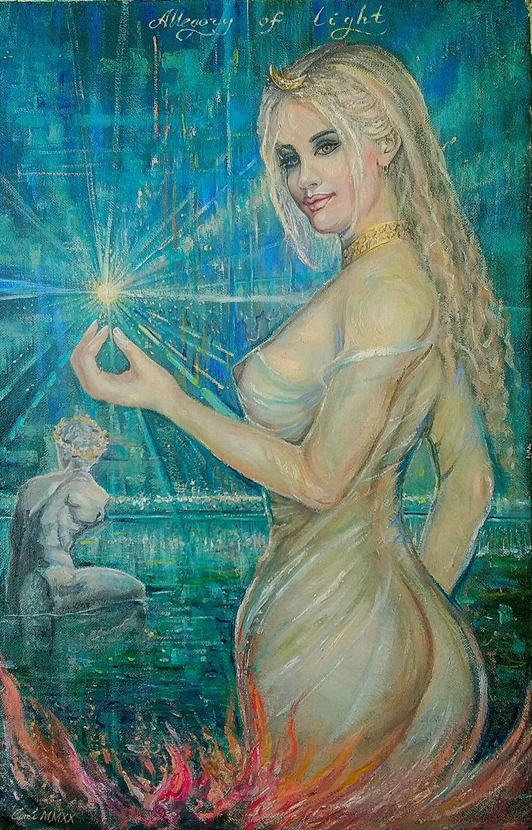Yuri Feodorovich Bogomya. Allegory of light