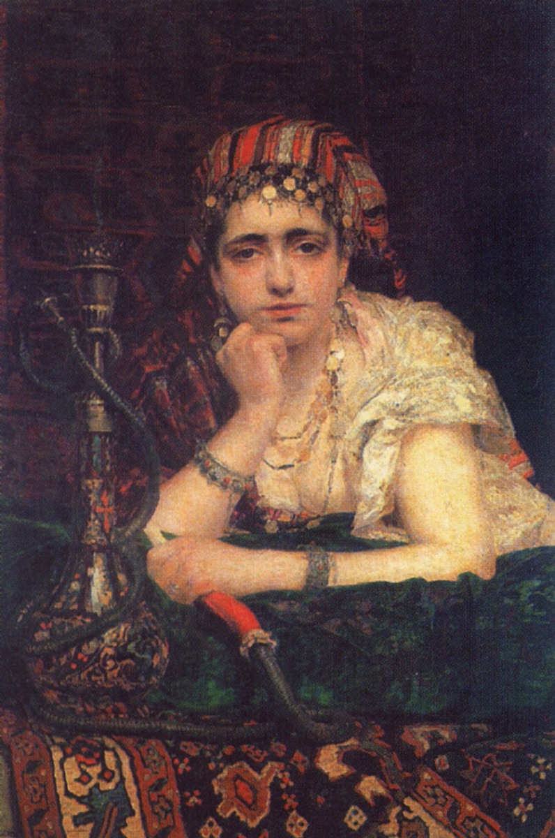 Vasily Polenov. Odalisque