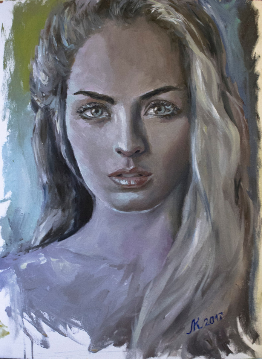 Картина портрет Мила