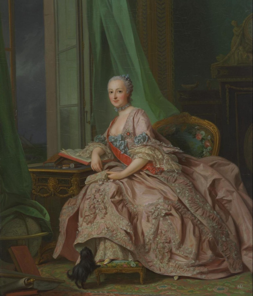 Alexander Roslin. Anastasia Ivanovna, Countess Hesse-Gomburskaya, Princess Trubetskoy (1700-1755)