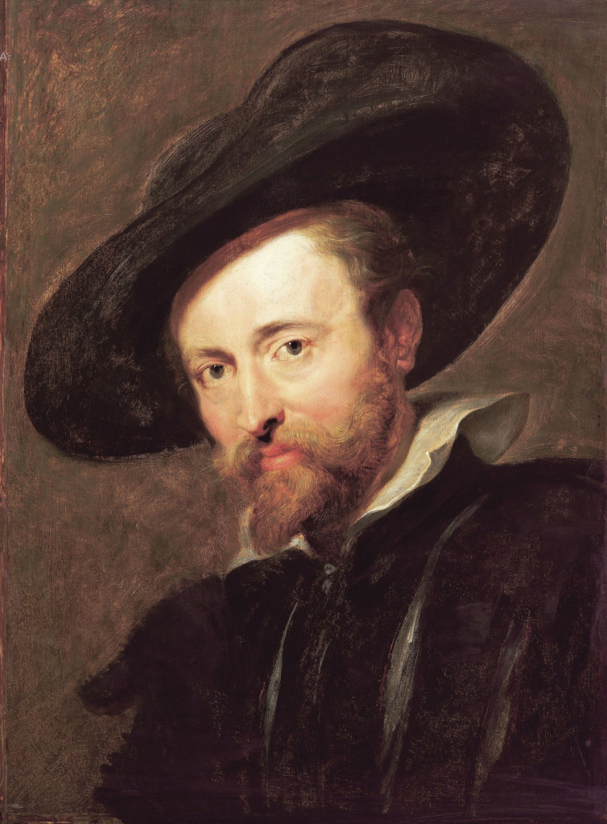 Peter Paul Rubens. Self-portrait