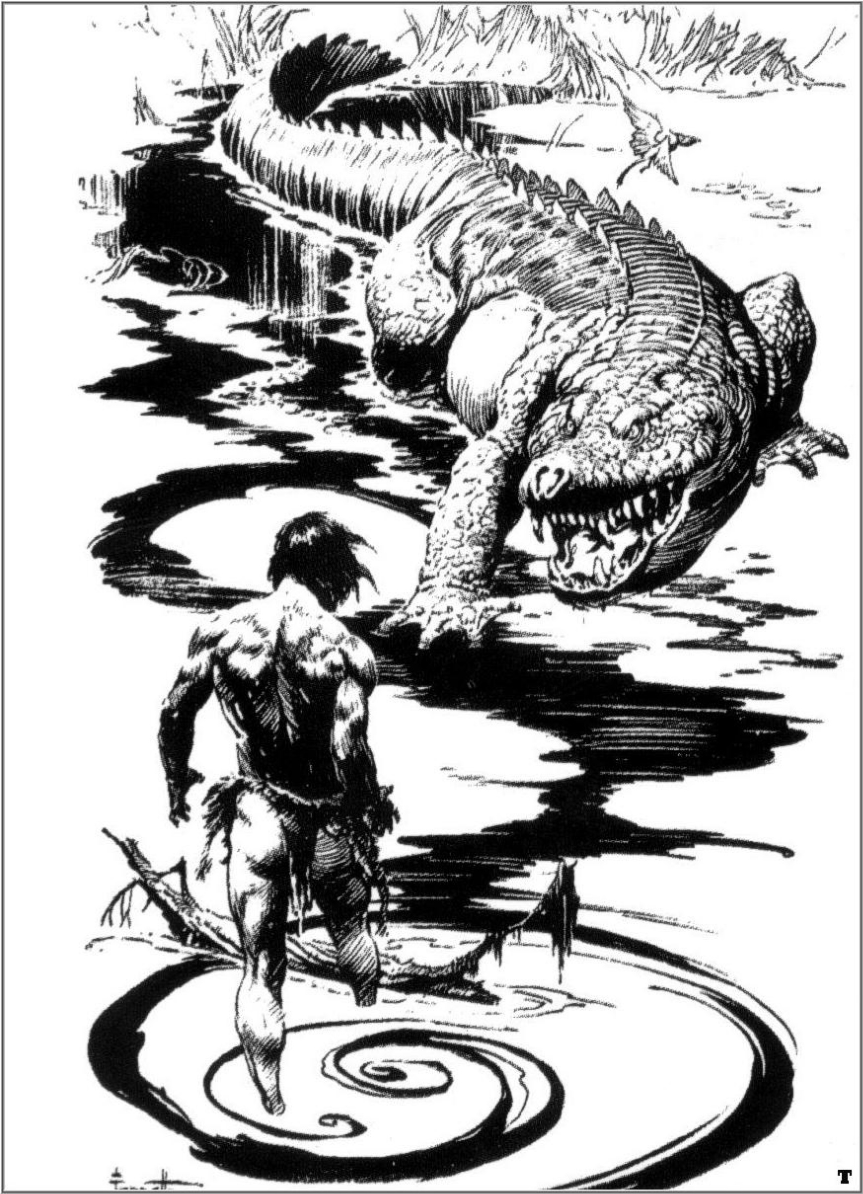 frank frazetta tarzan