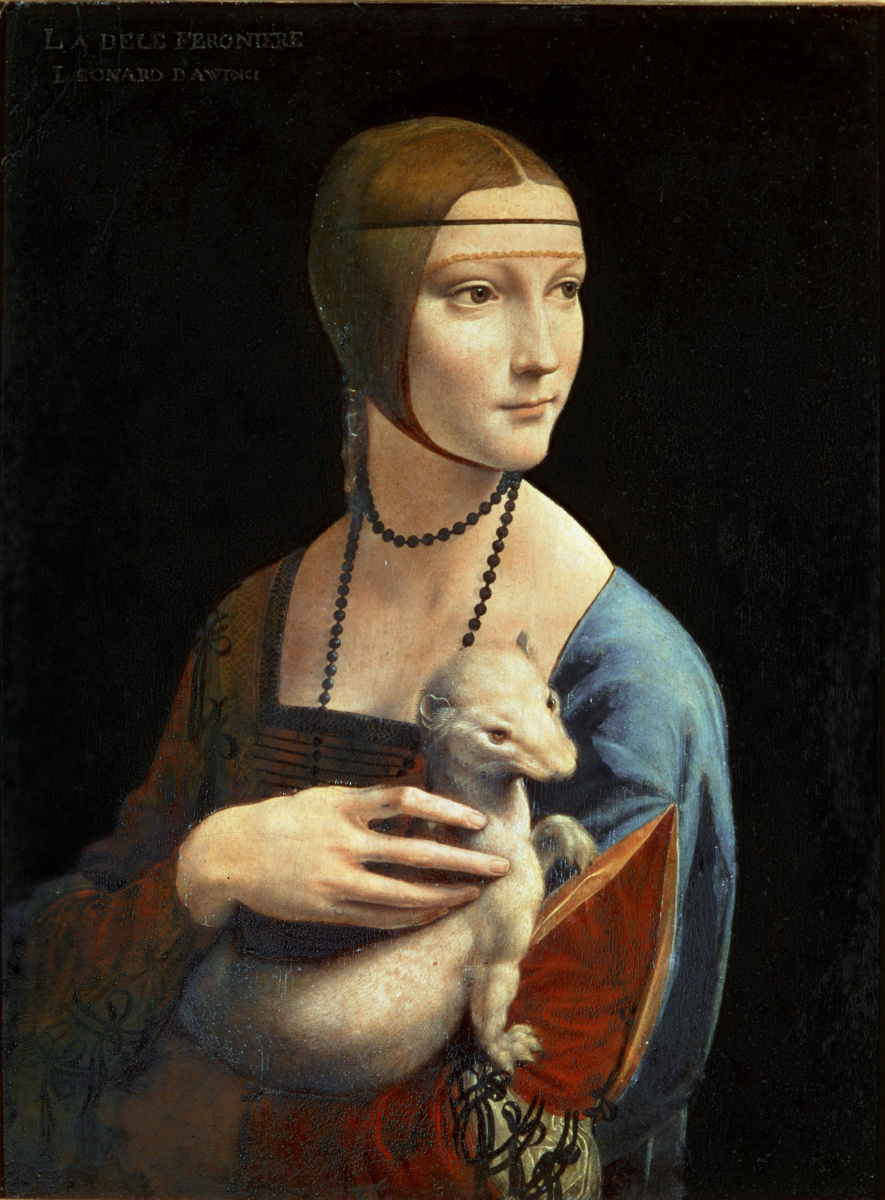 Lady with an ermine. Cecilia Gallerani