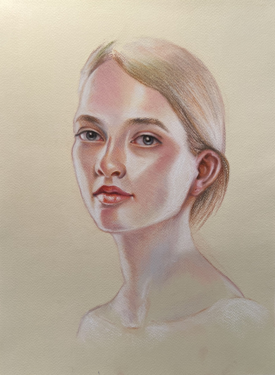 Larissa Lukaneva. Women's portrait
