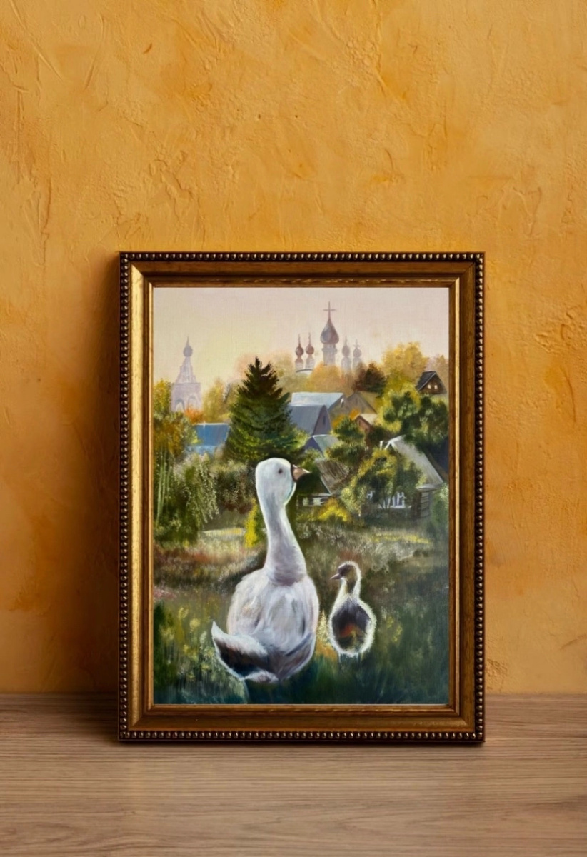 Yulia Valerievna Lukash. "Morning in the Village."