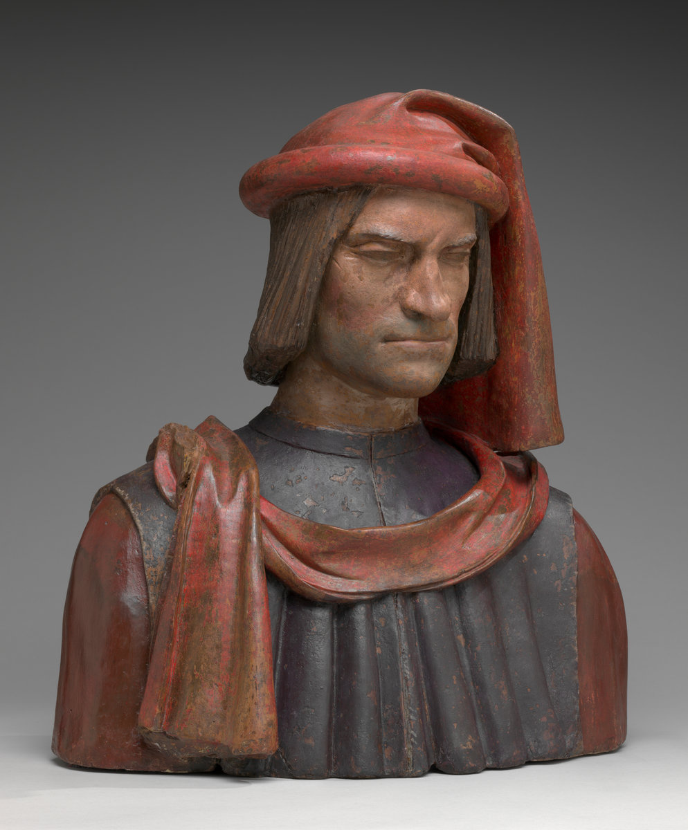 Andrea del Verrocchio. Lorenzo de Medici
