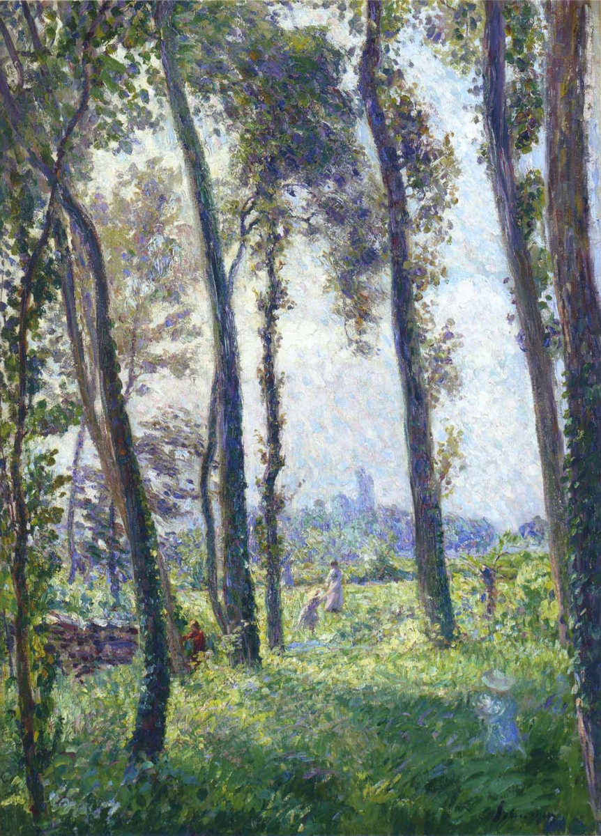 Henri Lebasque. In the second half of the day in the meadow