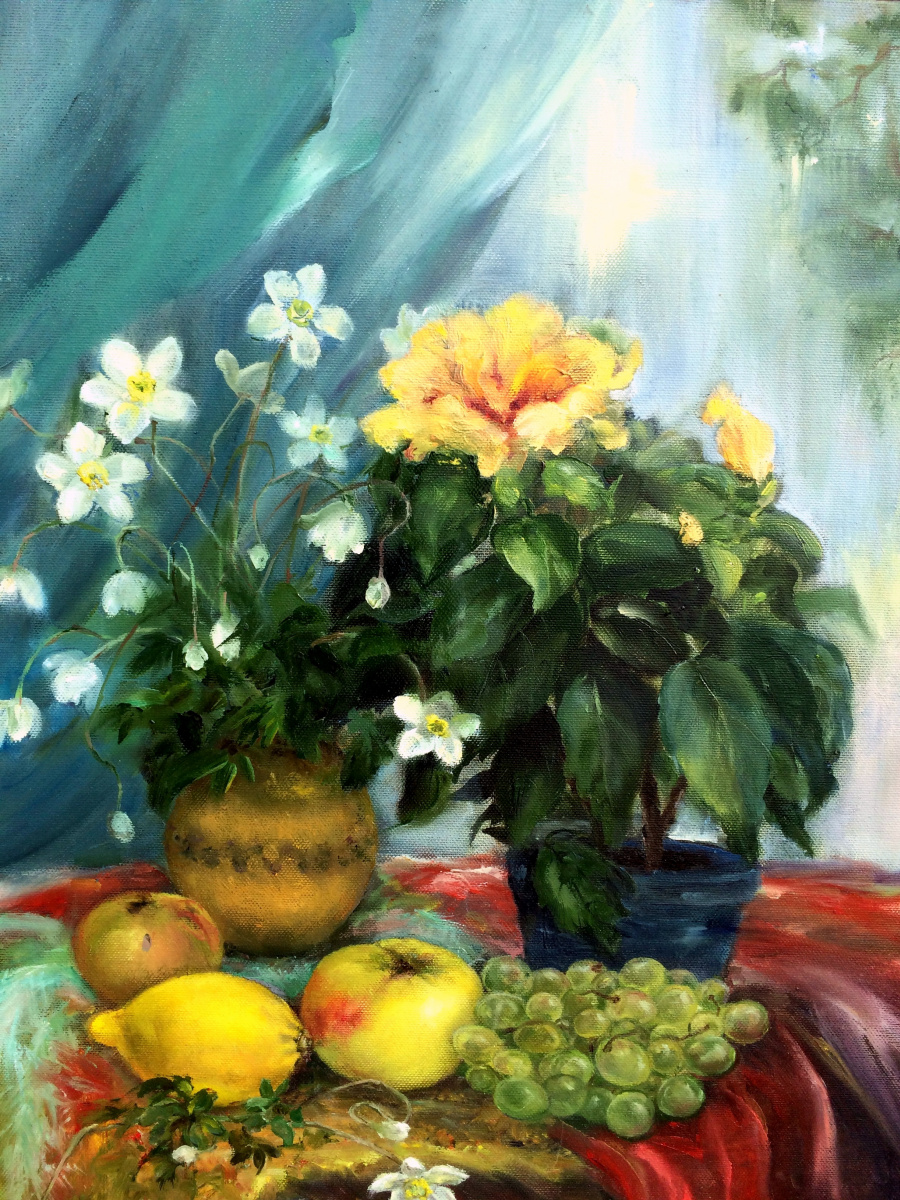 Marina Senko-Dmitrieva. Spring still life