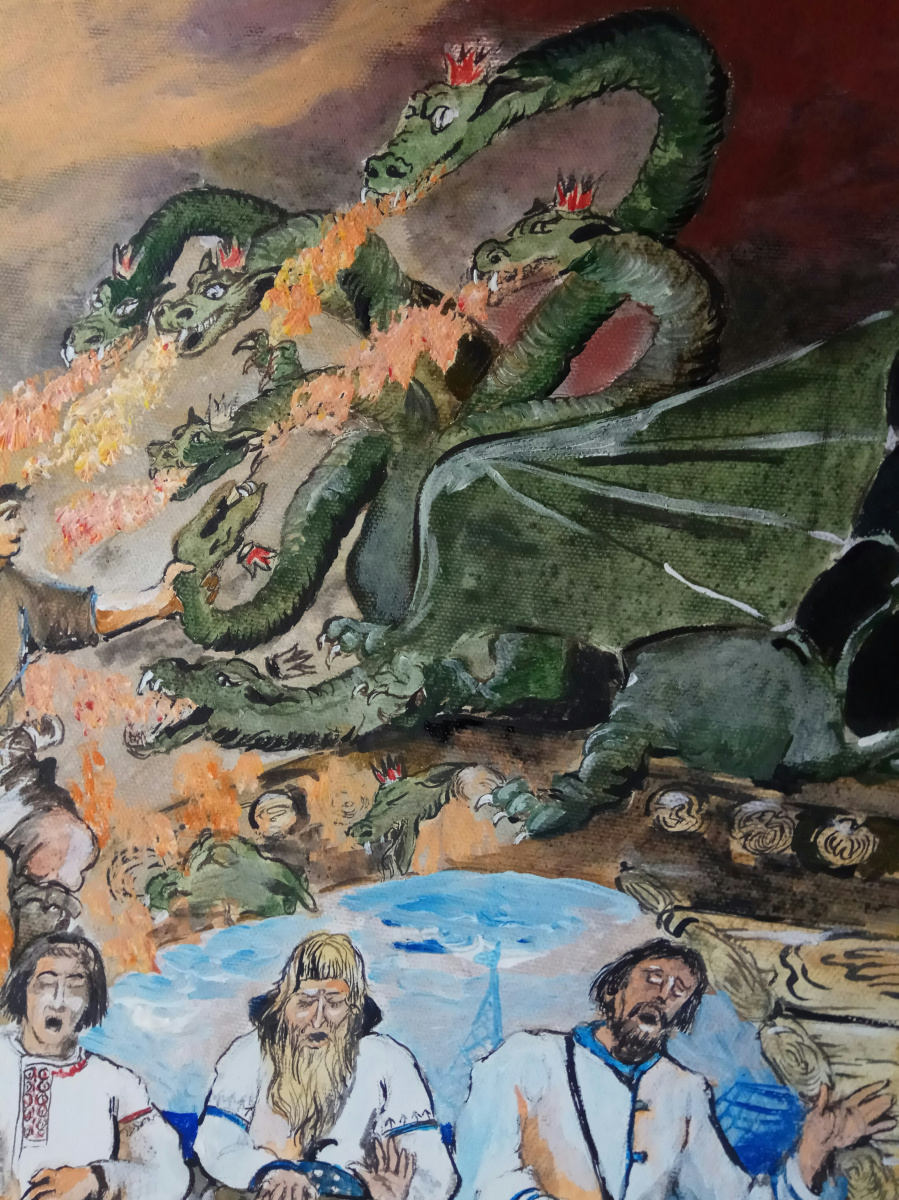 Dragon. Russian folk tale