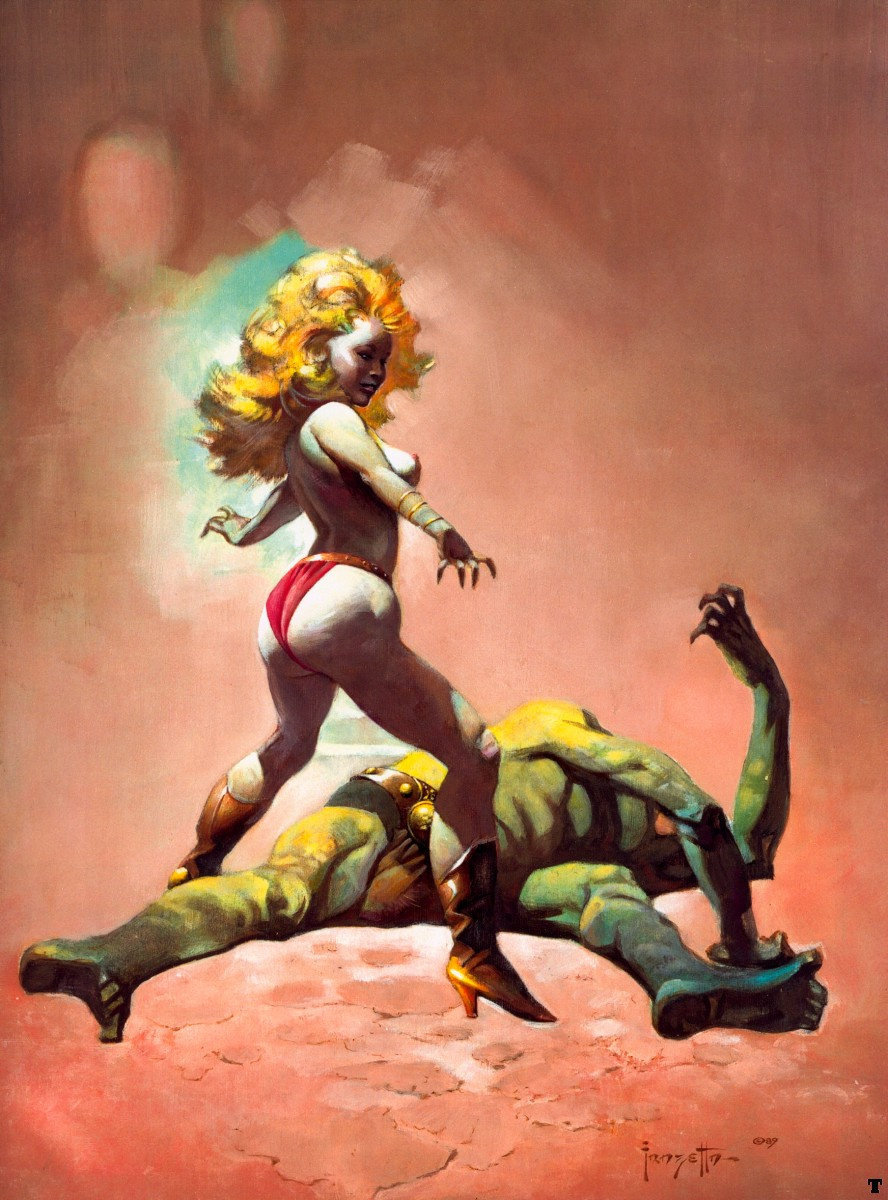 Frank frazetta картины