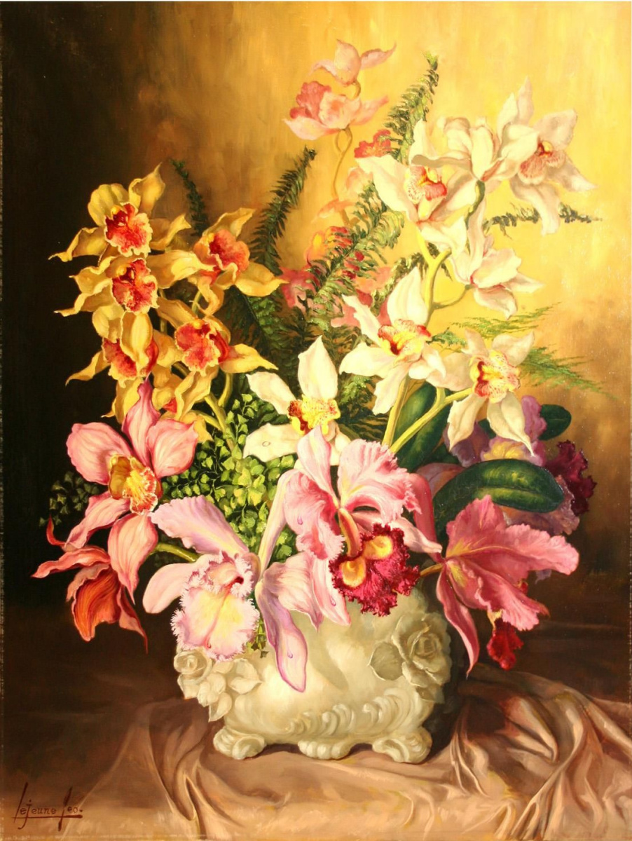 Leo Smaragdovich Chistovsky. Orchids