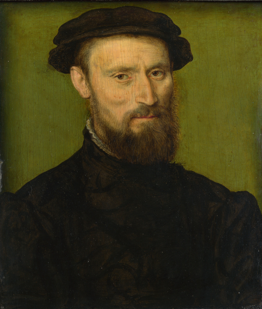 Cornel de Lyon. Bust portrait of a man