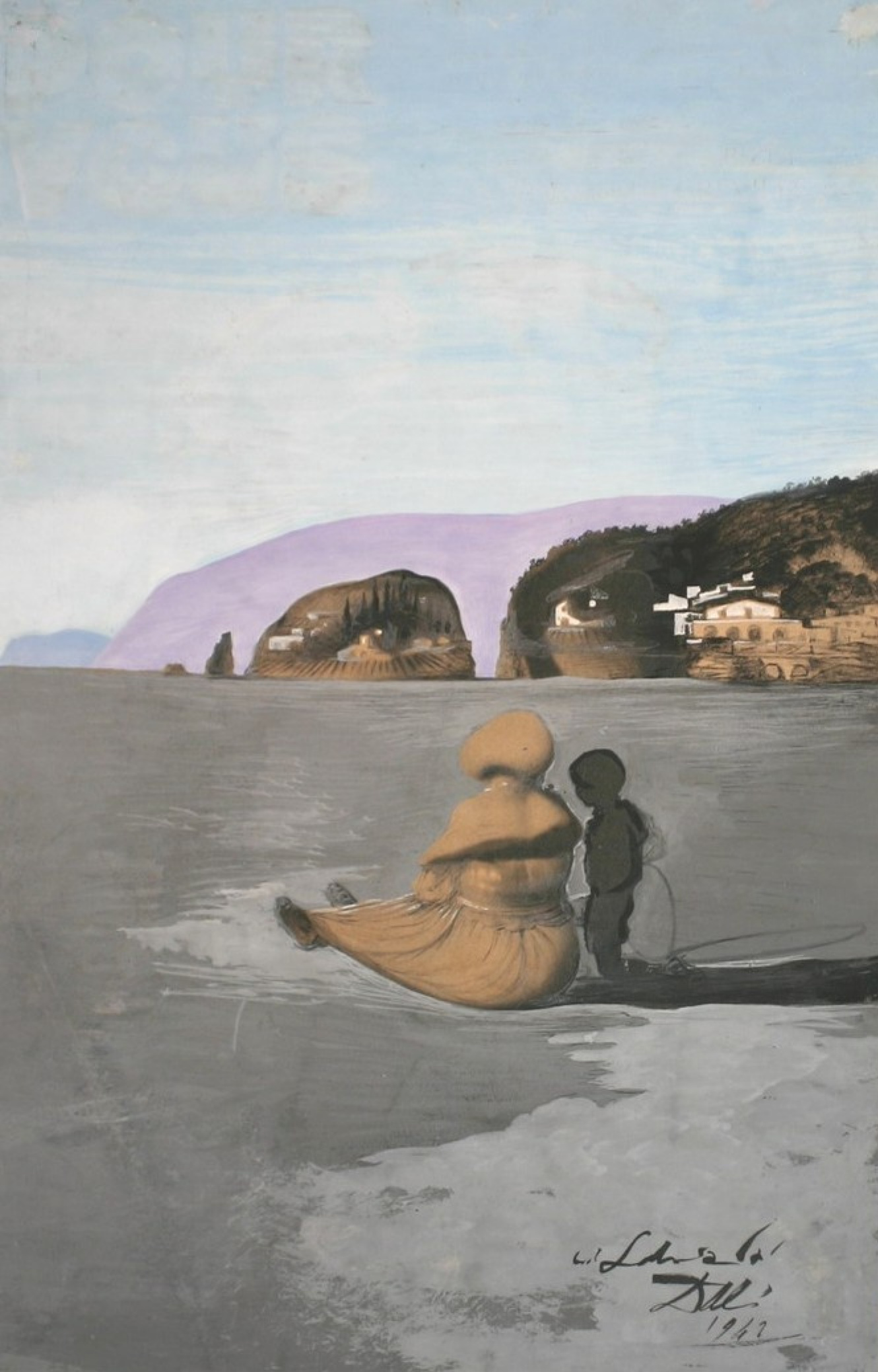 Salvador Dali La adolescencia, 1941, 30×45 cm: Descripción de la obra |  Arthive