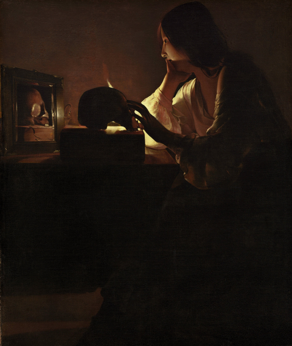 Buy A Digital Copy Georges De La Tour Penitent Mary Magdalene Artchiv   290217 