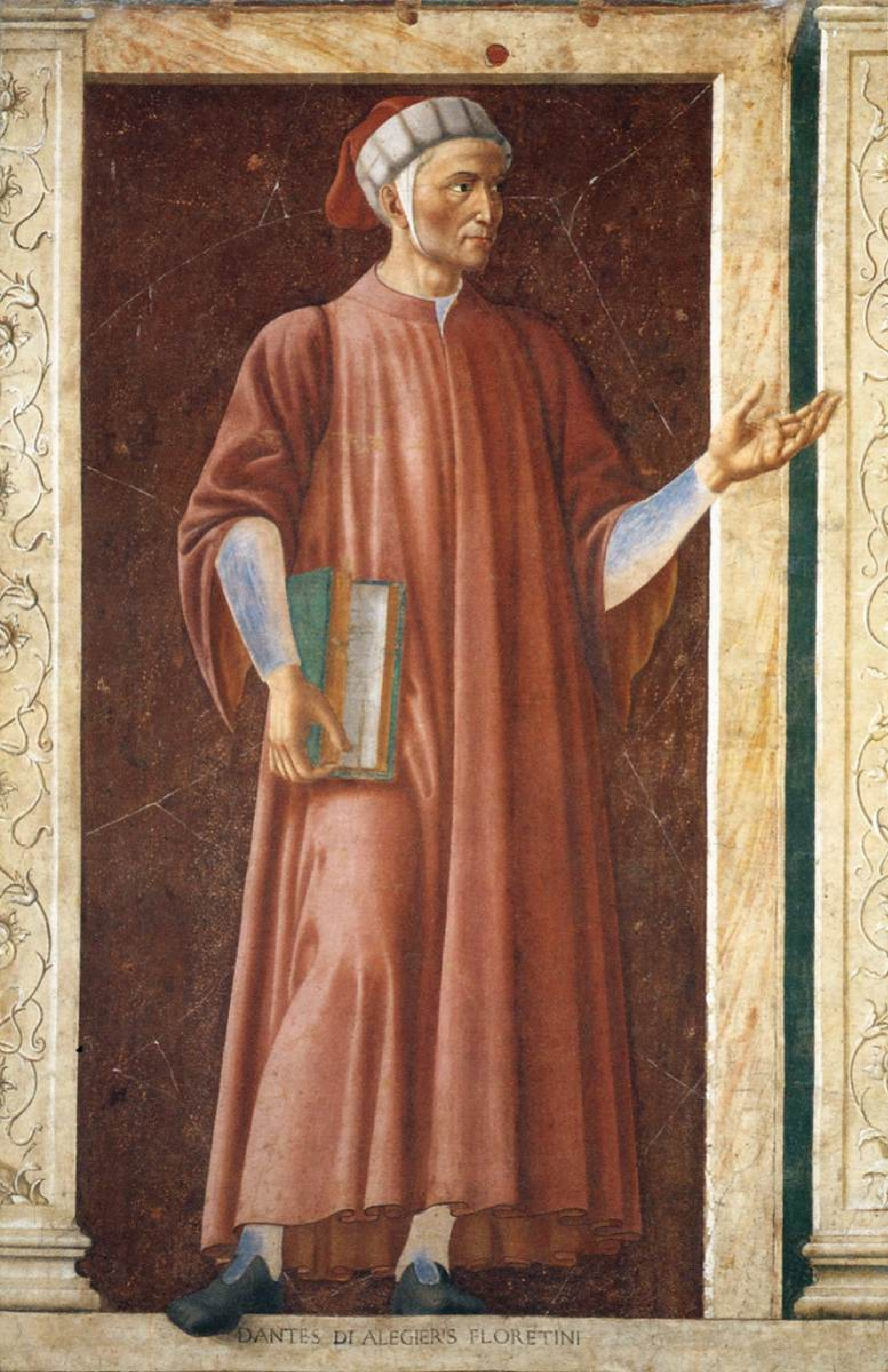 The famous person. Dante Alighieri by Andrea del Casta o History