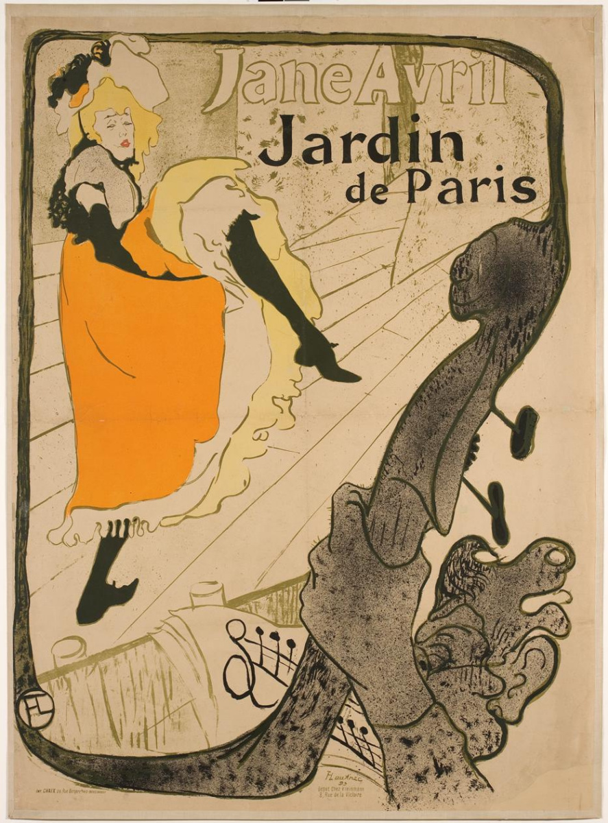 Henri de Toulouse-Lautrec. Jane Avril