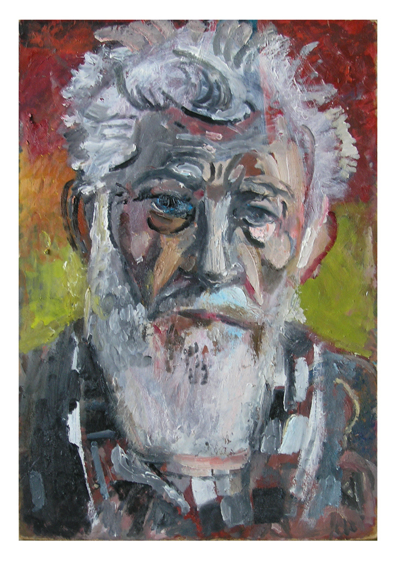 Олег Фёдоров. Portrait of the artist Yuri Rybiakov