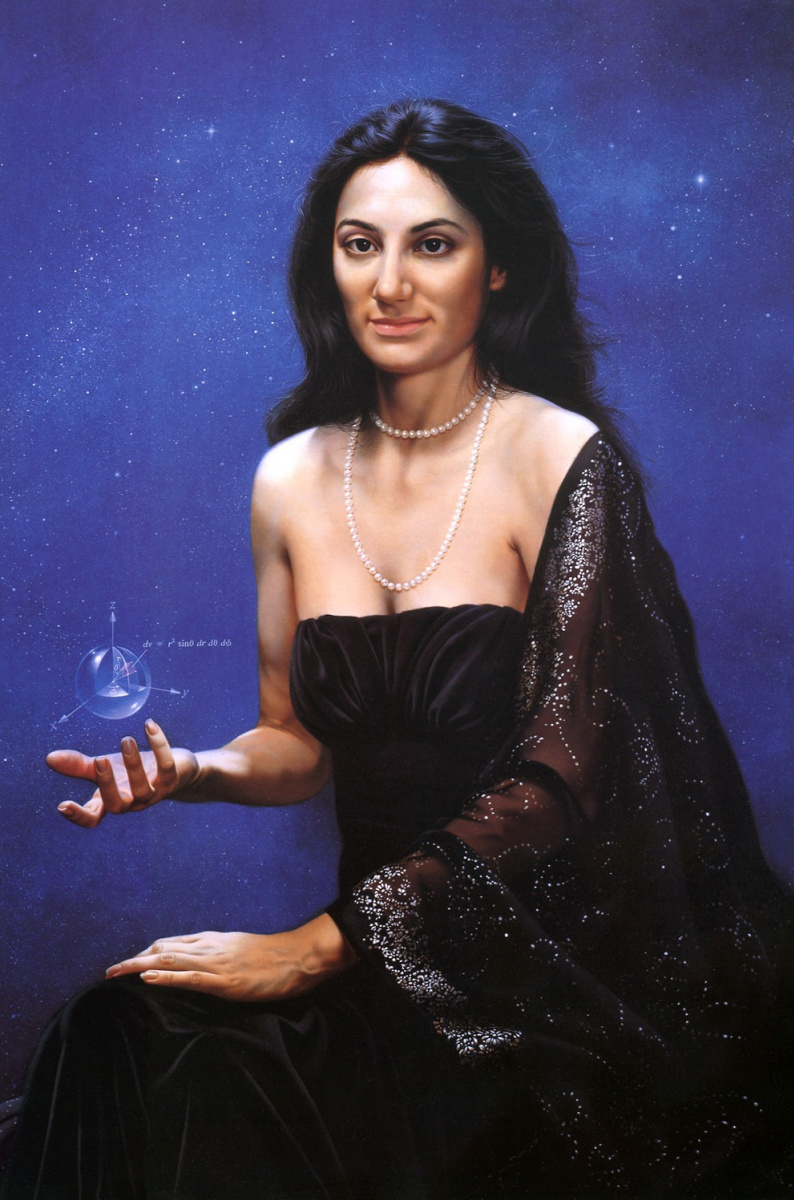 Rowena Morrill. Portrait Of Susan Ferrer